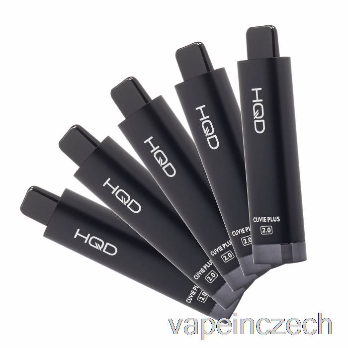 [5-balení] Hqd Cuvie Plus 2.0 9000 Jednorázové Vape Pero
